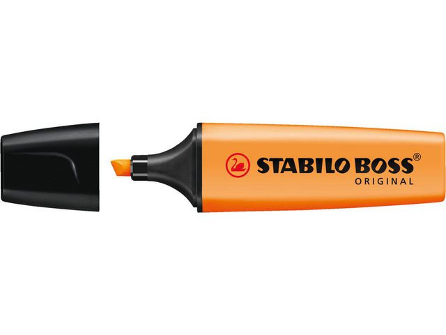Tekstmarker Stabilo Boss Oransje (10 stk)