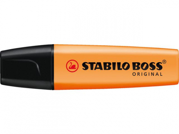 Tekstmarker Stabilo Boss Oransje (10 stk)