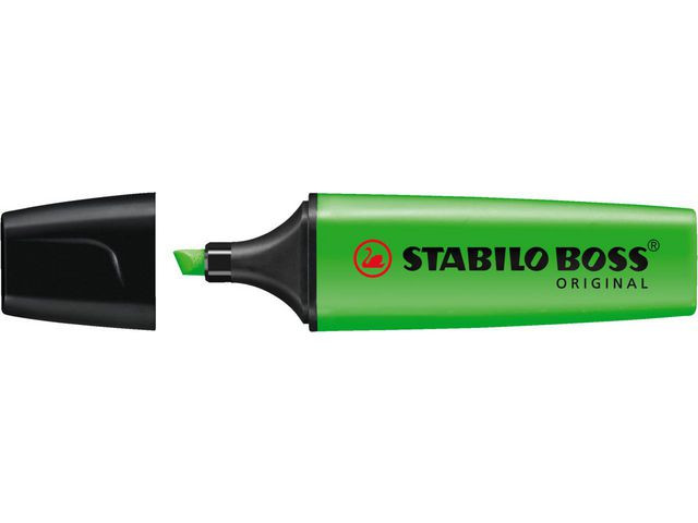 Tekstmarker Stabilo Boss Grønn (10 stk)
