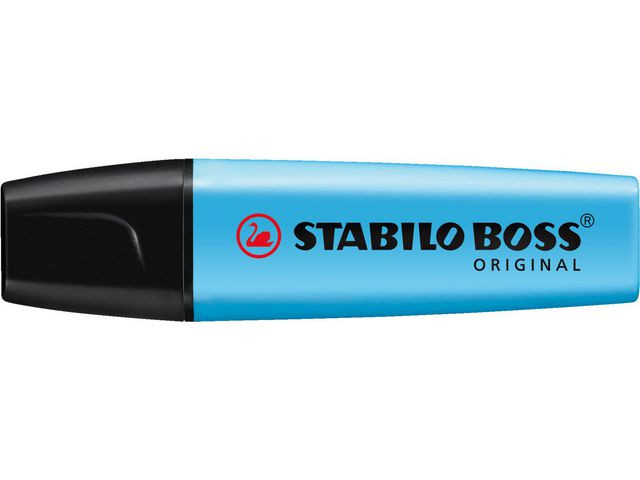 BildeTekstmarker Stabilo Boss Blå (10 stk)