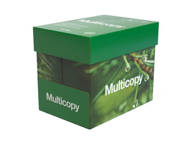 Kopipapir Multicopy A4 80G 4Hull (500 ark/pk, 5 pakker)