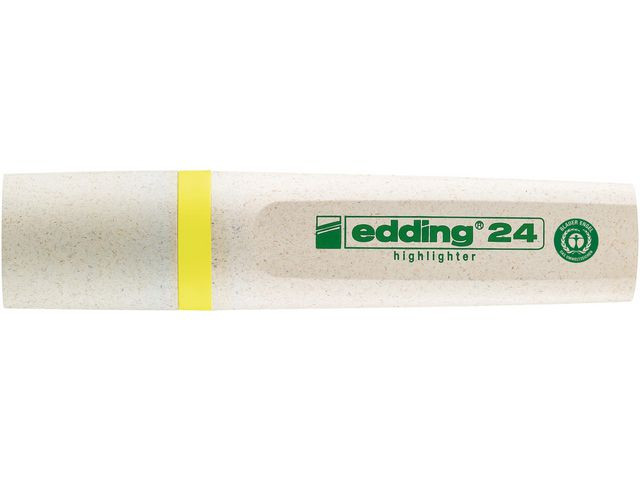 Tekstmarker Edding 24 Ecoline Gul (10 stk)