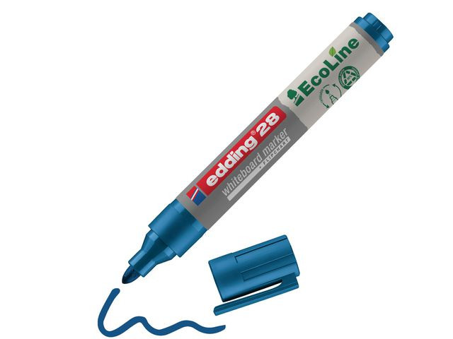 Whiteboardpenn Edding 28 Ecoline Blå