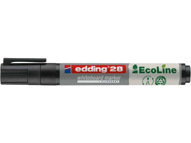 Whiteboardpenn Edding 28 Ecoline Sort