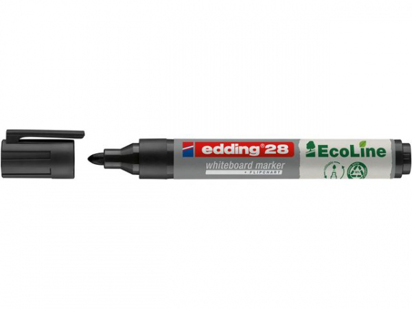 Whiteboardpenn Edding 28 Ecoline Sort