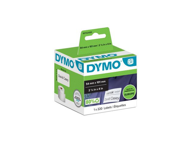 BildeEtikett Dymo Frakt 101X54Mm (220 stk)