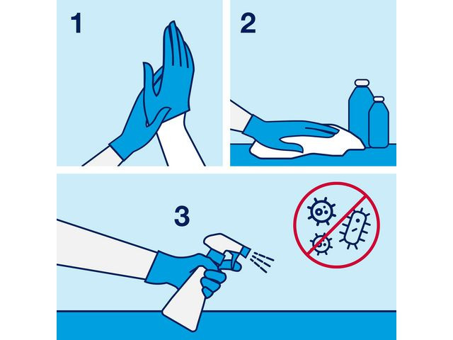 Klut Tork Premium W8 Kodet Blå (40 stk)