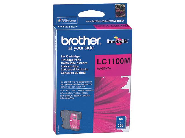 BildeBROTHER Ink LC1100M LC-1100 Magenta
