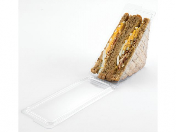 Sandwichboks 4 Lags Apet (100 stk/pk, 5 pakker)