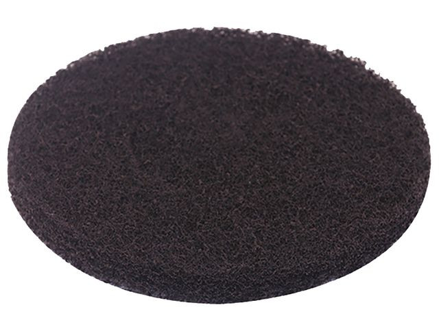 BildePoleringspad Motorscrubber Handy Sort 8" (5 stk)