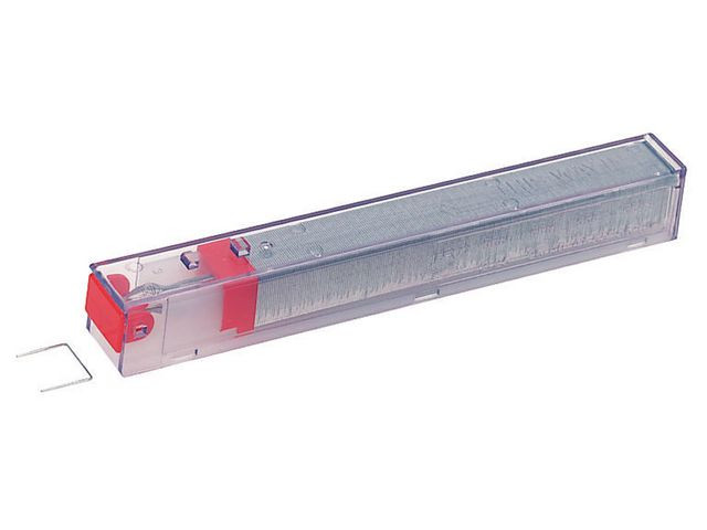 Heftestift Leitz K12 26/12 F 5551 Rød (5 stk)