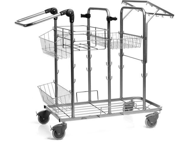 Rengjøringsvogn Basiclean Stor