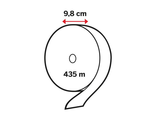 Toalettpapir Katrin Resirk.gig M 1L 435M (6 ruller)