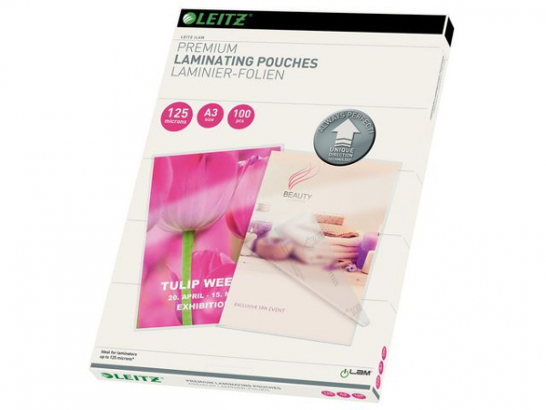 Lamineringslomme Leitz A3 Udt125My (100 stk)