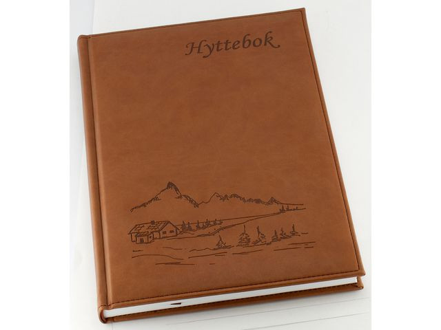 Hyttebok Grieg 192S. Ulinj. Fjell Brun