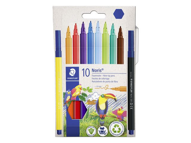 BildeTusj Staedtler Noris Ass. Farger (10 stk)