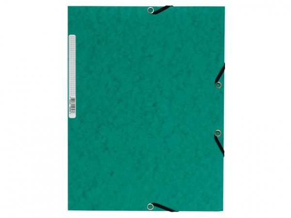Strikkmappe Exacompta A4 3 Kl 355G Grønn (10 stk)