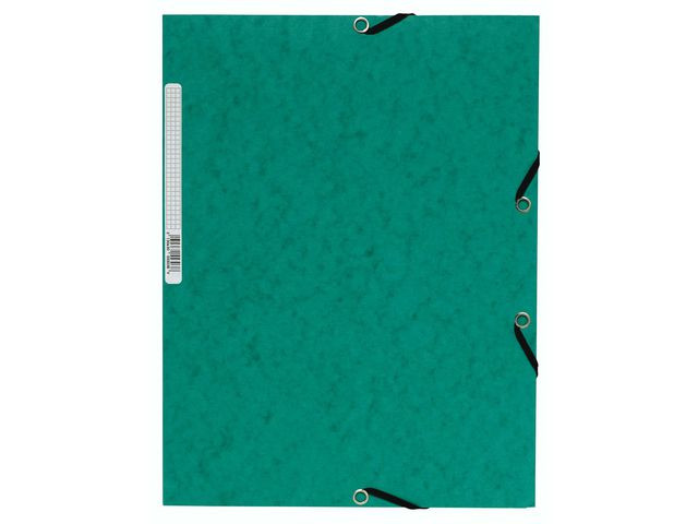 BildeStrikkmappe Exacompta A4 3 Kl 355G Grønn (10 stk)