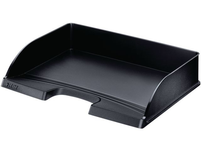 Brevkurv Leitz Plus Åpen Langside Sort (5 stk)