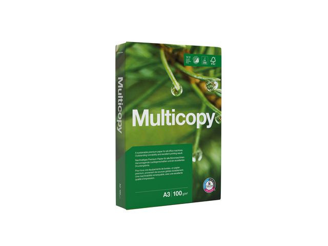 BildeKopipapir Multicopy A3 100G (500 ark)