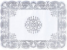 Fatpapir Duni 25X35Cm Oval Uthullet (250...
