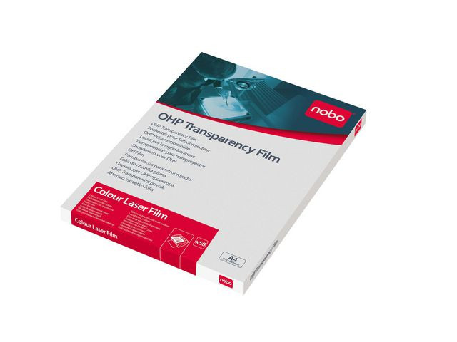 A4 OHP film fargelaserskriver Nobo 100 mic (50)