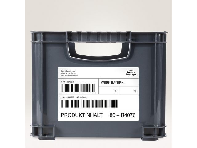 Etikett Avery Sterk Avtag 99,1X139 (80 stk)