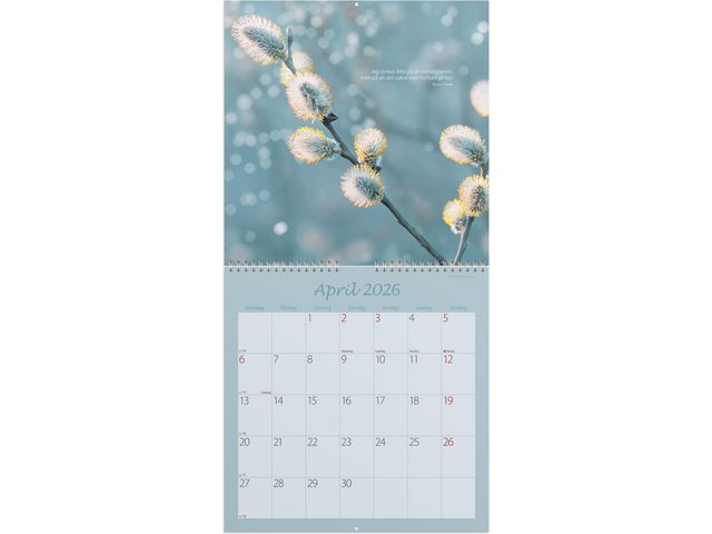 Billedkalender Grieg 2026 Carpe Diem