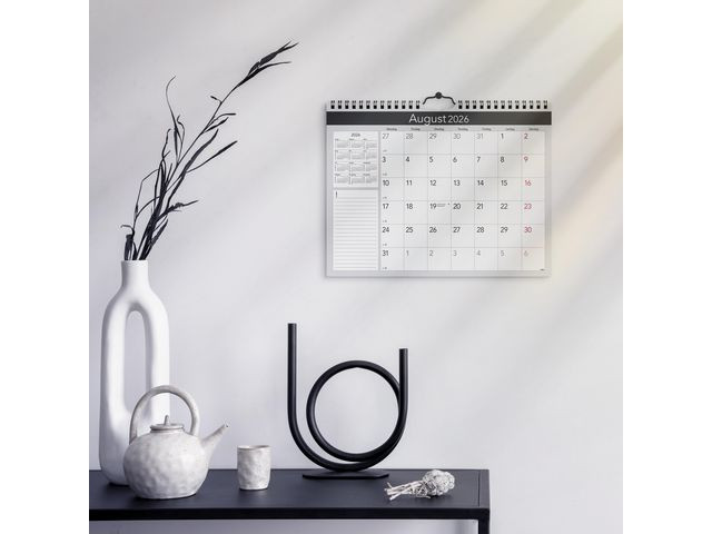 Månedskalender Grieg 2026 Elegant