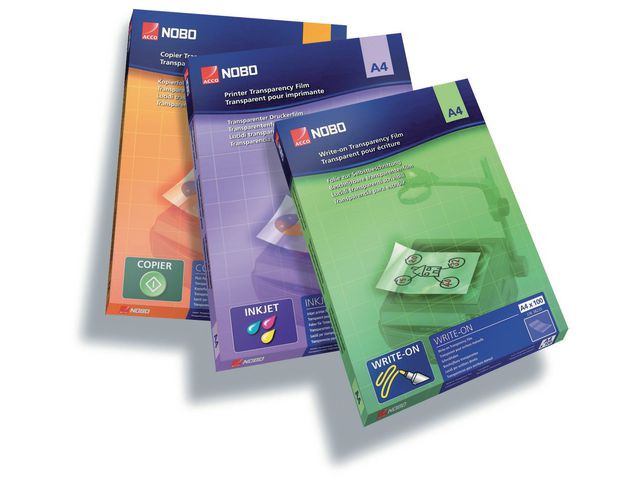 Transparent Nobo Blekk Universal (50 stk)