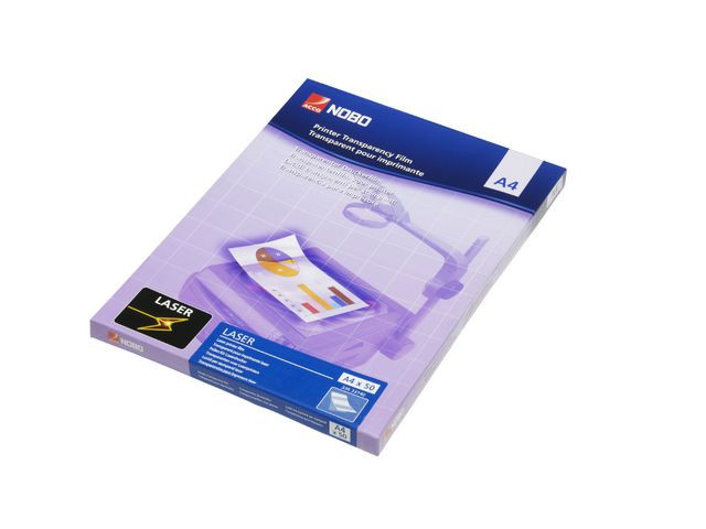 Transparent Nobo Laser (50 stk)