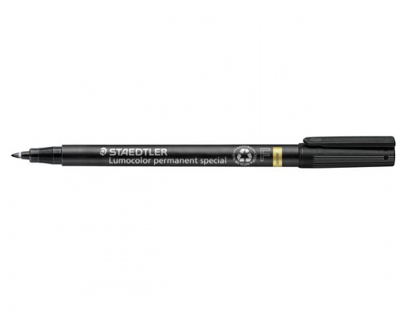 Merkepenn Lumocolor Spesial 319F Sort (10 stk)