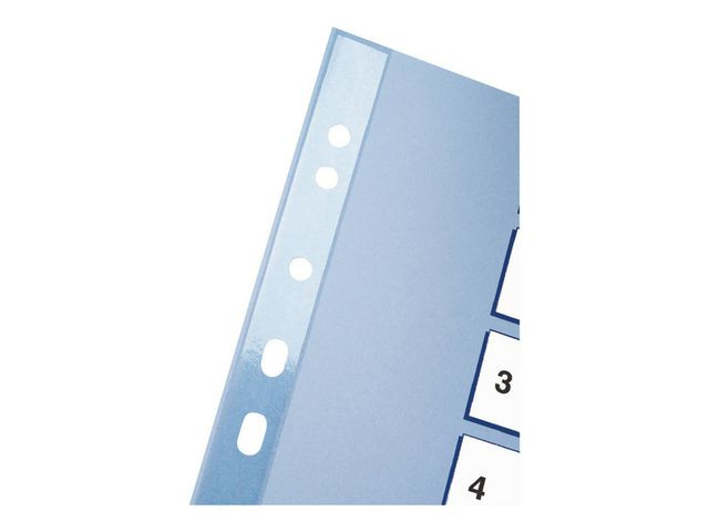 Register Esselte A4 Plast 1-10 Blå/Hvit (10 stk)