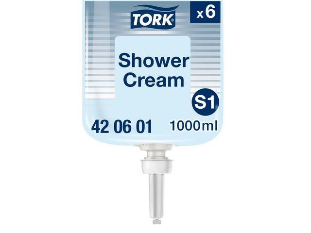 Dusjsåpe Tork Premium Sjampo S1 1L (6 stk)