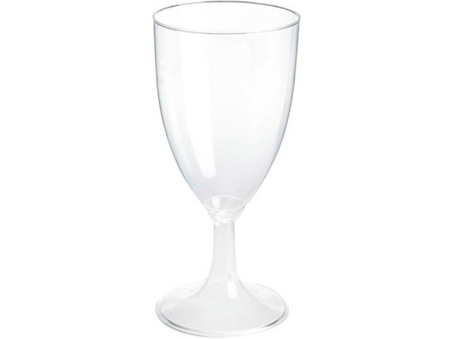BildePlastglass Duni Vin 21Cl Fast Stett (4 stk)