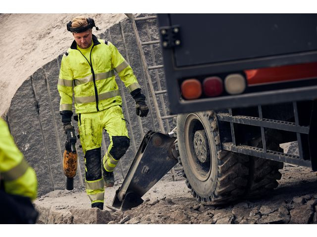 Bukse Fristads 2645 Gstp Hivis D104 Gul