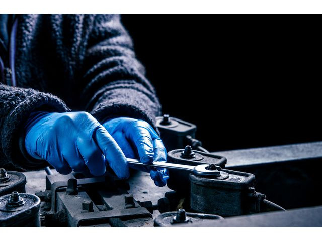 Hanske Granberg 770 Nitril L Blå (100 stk)