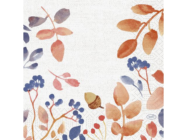 BildeServiett Duni 3L 33Cm Autumn G (50 stk)
