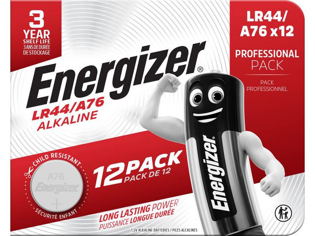 BildeBatteri Energizer Alk Lr44 (12 stk)