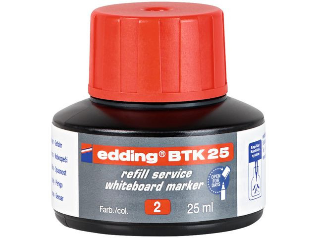 BildeRefill Edding Btk25 Wbpenn Rød