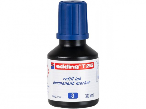 Refill Edding T25 Perman. Merkepenn Blå