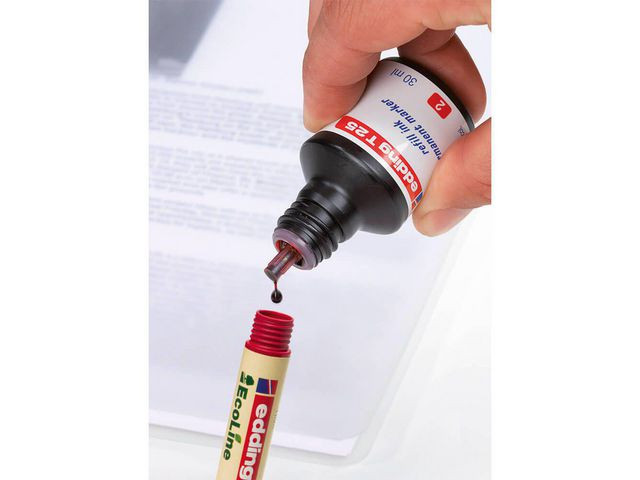 Refill Edding T25 Perman. Merkepenn Sort