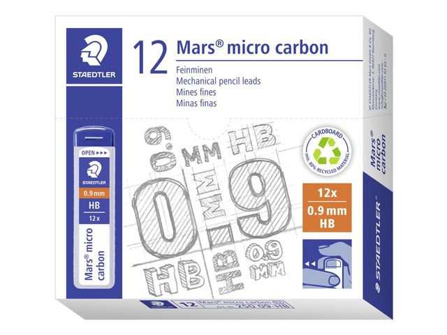 Blyantmine Staedtler 0,9Mm Hb (12) (12 stk)