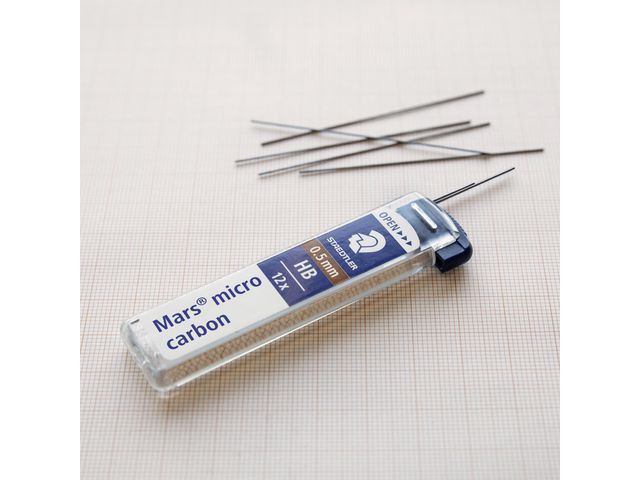 Blyantmine Staedtler 0,5Mm Hb (12) (12 stk)