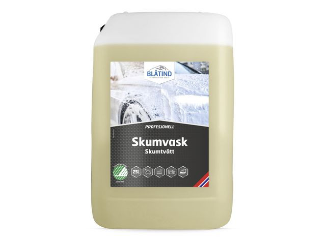 BildeTransportvask Blåtind Skumvask 25L