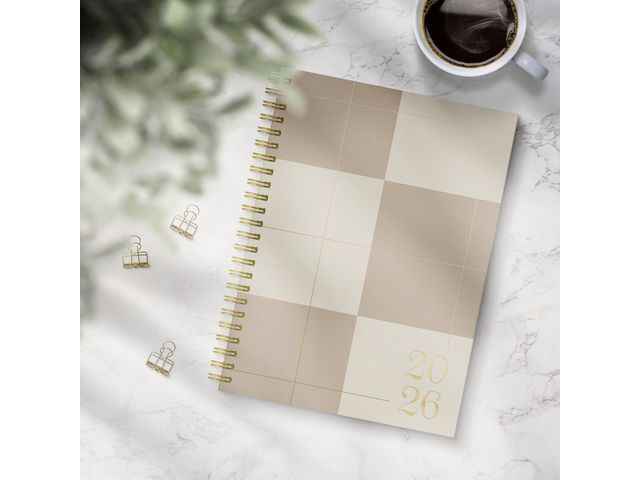 Ukekalender Grieg Multi A5 2026 Beige