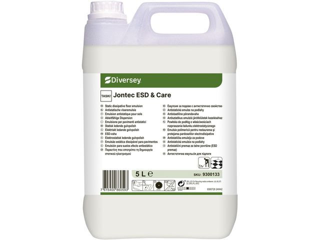 Gulvpolish Taski Jontec Esd & Care 5L (2 stk)