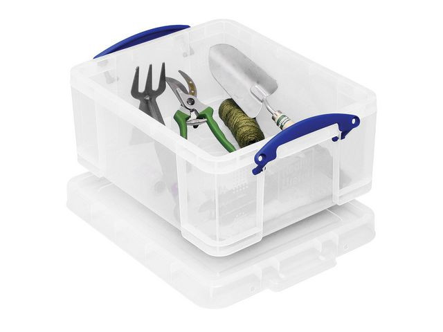 Oppbevaringsboks Rup 18L Klar