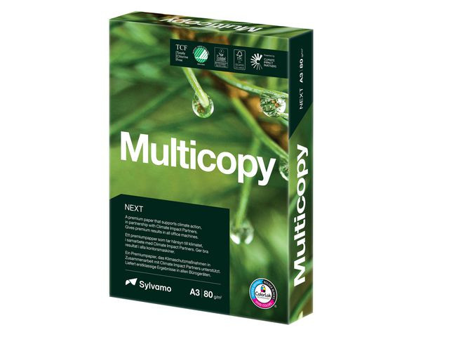 BildeKopipapir Multicopy Next A3 80G (500 ark)