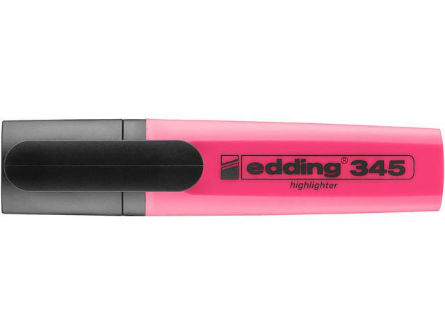 Tekstmarker Edding 345 Rosa (10 stk)